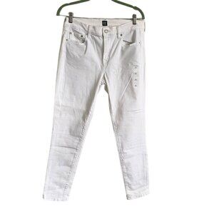 Gap 1969 True Skinny White Jeans Size 30 Regular